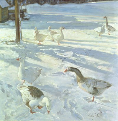Snowfeeders by Timothy Easton